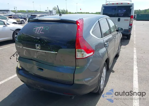 2013 Honda Cr-V Ex из США, поврежденный, VIN 5J6RM3H5XDL001278